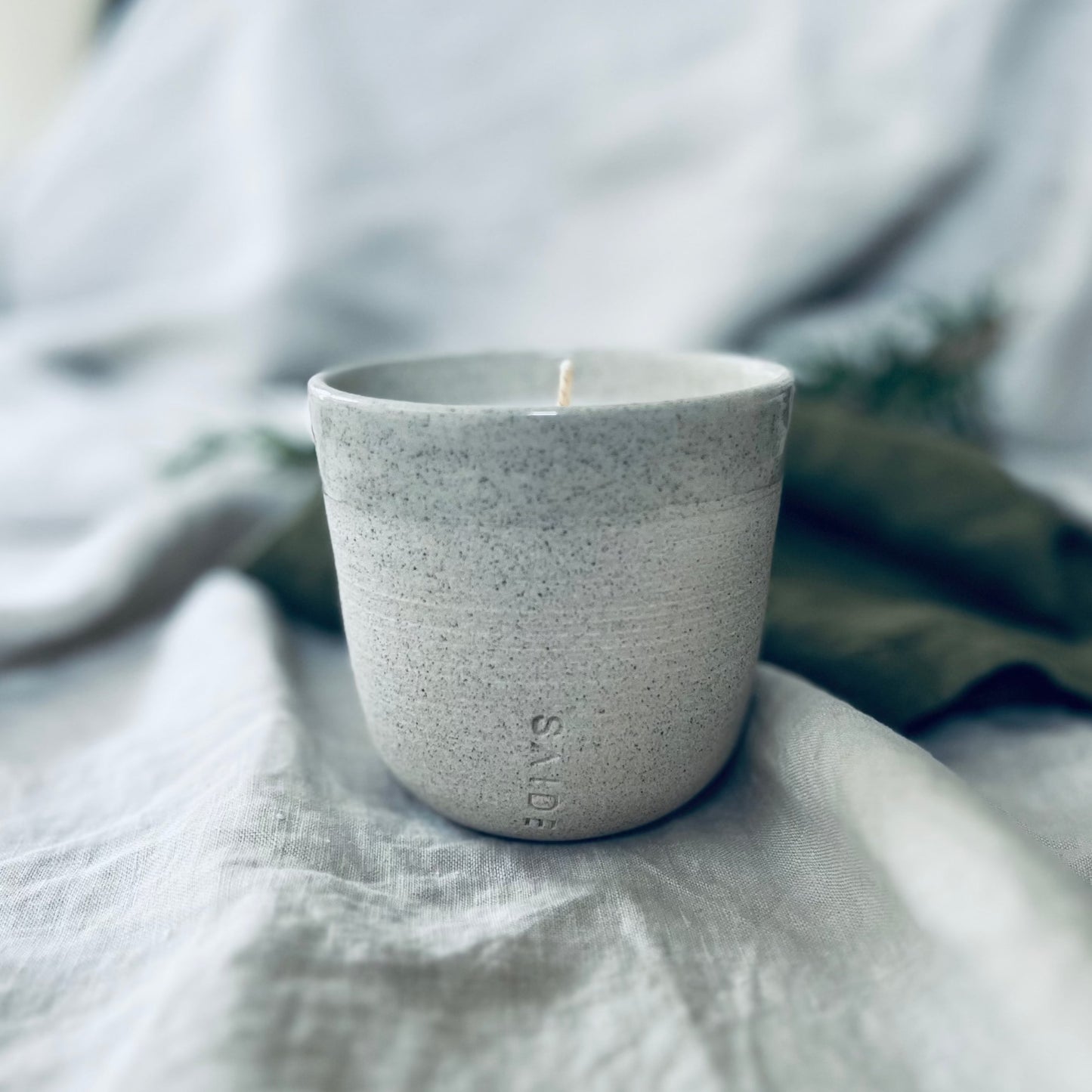 aromatherapy ceramic candle